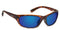 Polarized Gray with Blue Mirror / No Bifocal/Reader (Plano) ($90) / Tortoise