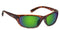 Polarized Amber with Green Mirror / No Bifocal/Reader (Plano) ($90) / Tortoise