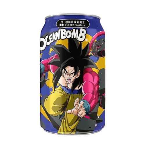 Ocean Bomb Dragonball GT Super Saiyan Cherry Flavor (330ml) (Taiwan) 6-Pack