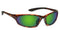 Polarized Amber with Green Mirror / No Bifocal/Reader (Plano) ($90) / Tortoise