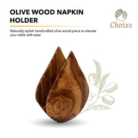 Olive Wood Napkin Holder