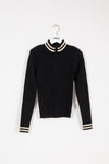 Indee - Zipped Ribbed Turtleneck