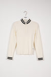 Indee - Zipped Ribbed Turtleneck