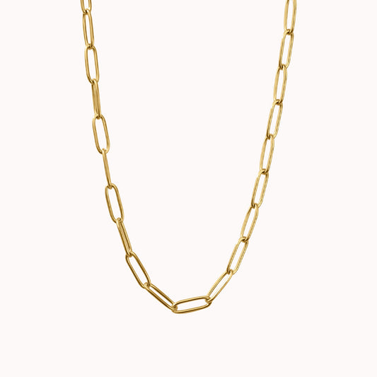 Ophelia Paperclip Chain Necklace Caris Jewelry