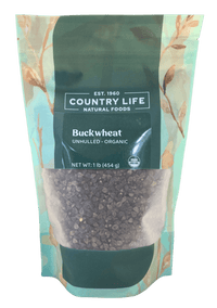 Buckwheat, Unhulled For Sprouting, Organic