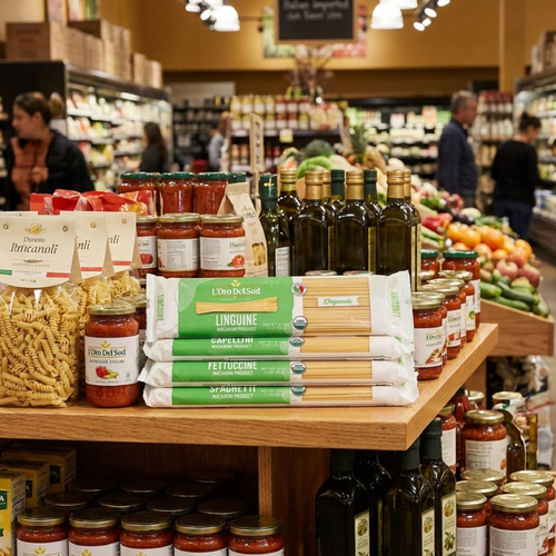 L'Oro Del Sud, Organic Fettuccine Pasta 20 Pack x 1 lb