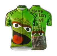 Sesame Street Oscar The Grouch Women's Cycling Jersey (M, L, XL, 2XL)