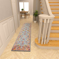 Premium Hand-Tufted Rug Made of 100% Wool  - Oui Versaille - 2x6 Feet