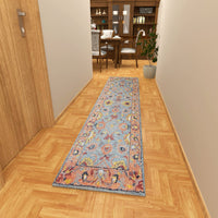 Premium Hand-Tufted Rug Made of 100% Wool  - Oui Versaille - 2x10 Feet