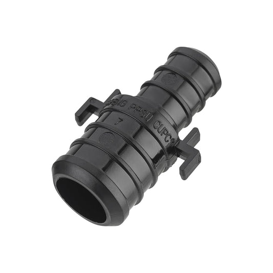 PEX-B Crimp 3/4" x 1/2" PPSU Coupling w/tabs Plumbingsell