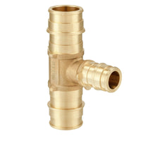 PEX A Expansion 1" x 1" x 3/4" PEX Expansion Reducing Tee (Lead Free)
