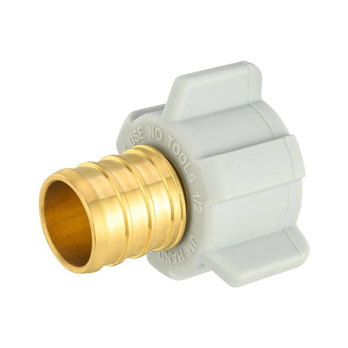 30 Pcs PEX-B Crimp 3/4" x 1/2" Female NPT Swivel Adapter (Lead Free)