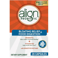 Align Probiotic Bloating Relief + Food Digestion - 28 Capsules