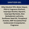 Wood & Whiskey For Men Scented Hand Sanitizer Gel