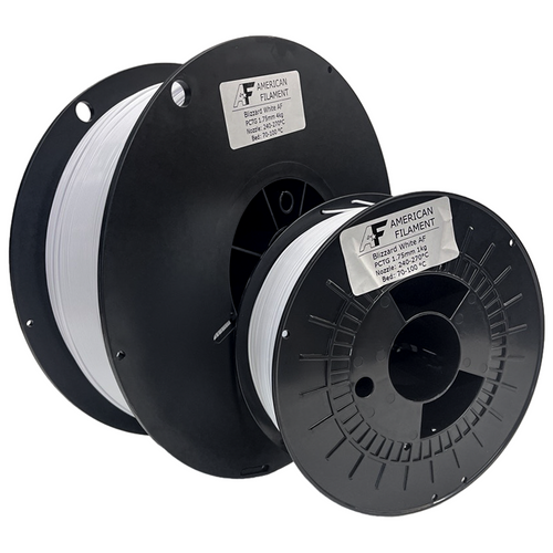 Blizzard White AF 1.75mm PCTG Filament Made in the USA!