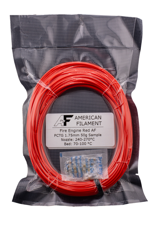 Fire Engine Red AF 1.75mm PCTG Filament
