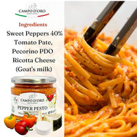 Campo D'Oro, Pepper and Ricotta Pesto with Pecorino, 6.35oz