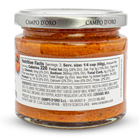 Campo D'Oro, Pepper and Ricotta Pesto with Pecorino, 6.35oz