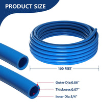 3/4" 100ft PEX-B Pipe (Blue & Cutter) Plumbingsell