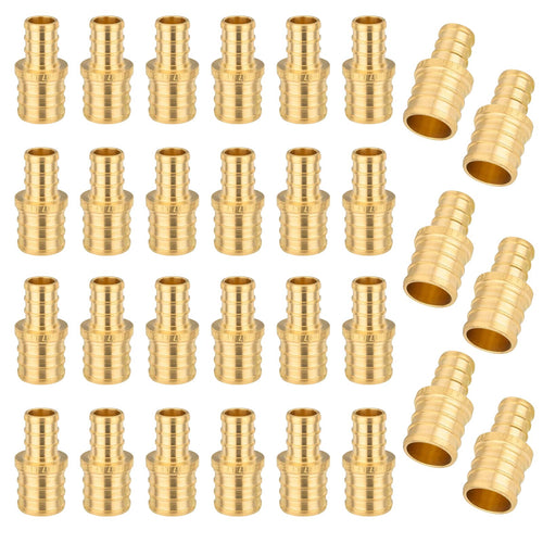 PEX-B Crimp 1" PEX x 3/4" PEX Coupling (Lead Free)