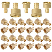 PEX-B Crimp 3/4" PEX x 3/4" Female Threaded Adapter NL (Lead Free)