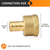 PEX-B Crimp 1/2" PEX x 1/2" Female Threaded Adapter (Lead Free) Plumbingsell
