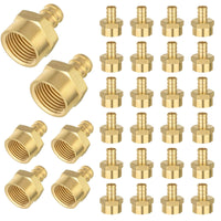 PEX-B Crimp 1/2" PEX x 3/4" Female Threaded Adapter (Lead Free)