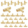 PEX-B Crimp 3/4" PEX x 3/4" PEX x 1/2" PEX Reducing Tee (Lead Free)