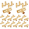 PEX-B Crimp 1" PEX x 1" PEX x 3/4" PEX Reducing Tee (Lead Free)