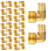 PEX-B Crimp 3/4" PEX x 1/2" Male Threaded Elbow (Lead Free)