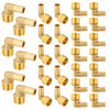 PEX-B Crimp 1/2" PEX x 1/2" Male Threaded Elbow (Lead Free)