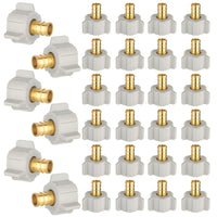 PEX-B Crimp 1/2" x 1/2" Female NPT Swivel Adapter (Lead Free)