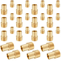 PEX-B Crimp 3/4" PEX x 1/2" Male Threaded Adapter (Lead Free)