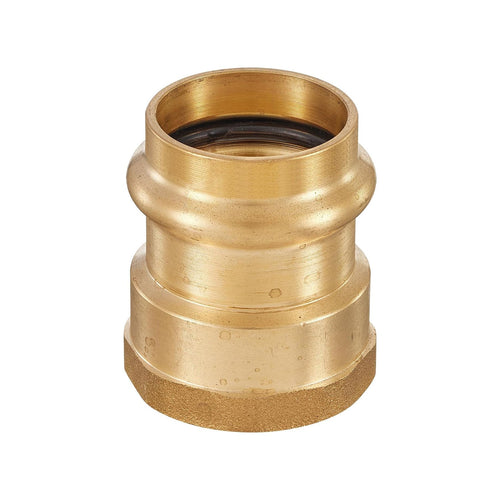30 Pcs 1" Press x 1" Female Brass Adapter (Lead Free)