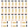 PEX-B Crimp 1/2-Inch Pex x 1/2-Inch PB Transition Brass Pex Coupling (Lead Free)