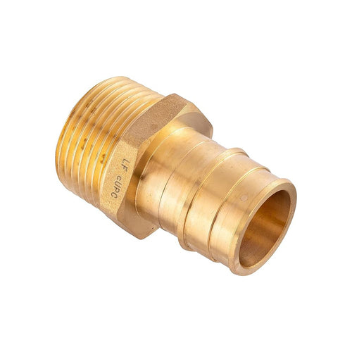 30 Pcs PEX A Expansion 1/2" PEX x 3/4" Male Threaded F1960 Adapter Wholesale