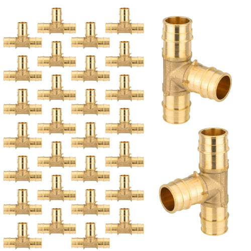 PEX A Expansion 3/4" x 3/4" x 3/4" PEX Expansion Tee (Lead Free)