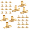 PEX A Expansion 3/4" x 1/2" x 3/4" PEX Expansion Reducing Tee (Lead Free)