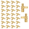 PEX A Expansion 3/4" x 1/2" x 1/2" PEX Expansion Reducing Tee (Lead Free)