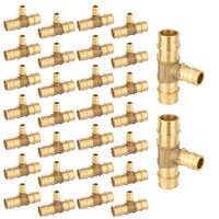 PEX A Expansion 1" x 1" x 1/2" PEX Expansion Reducing Tee (Lead Free)