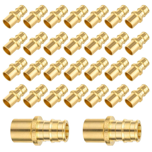 30 Pcs PEX A Expansion 3/4" PEX x 1/2" Male Sweat F1960 Adapter Wholesale