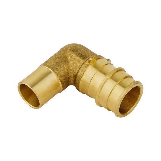 PEX A Expansion 3/4" PEX x 1/2" Female Sweat F1960Elbow (Lead Free) Plumbingsell