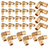 PEX A Expansion 3/4" PEX x 1/2" Male Sweat F1960 Elbow (Lead Free)