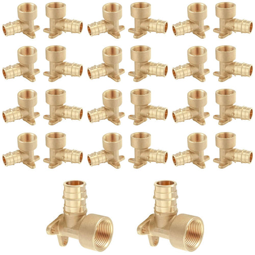PEX A Expansion 3/4" x 1/2" Female NPT Drop Ear Elbow (Lead Free)