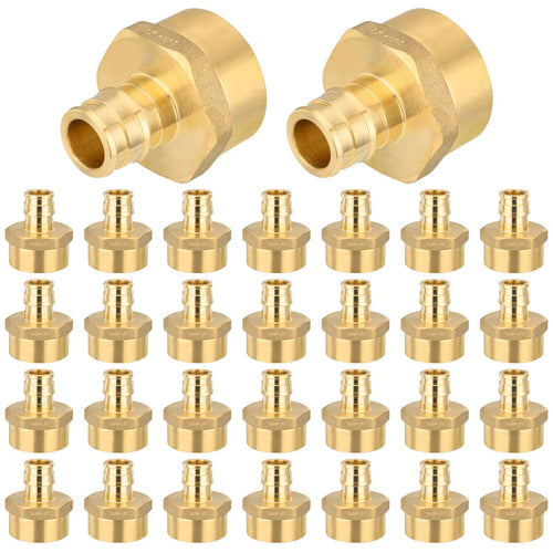 PEX A Expansion 3/4" PEX x 1" Female Threaded F1960 Adapter (Lead Free)
