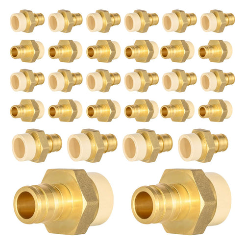 1/2" PEX A Expansion x 1/2" CPVC Coupling (Lead Free)