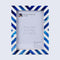 Blue White / 4x6