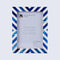 Blue White / 5x7