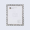 Picture Frame Moroccan Pattern Collection Bone & Resin Inlay Black White - 3 Sizes