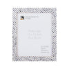 Poster Frames Checkered Collection Bone Inlay, Black & White - 4 Sizes